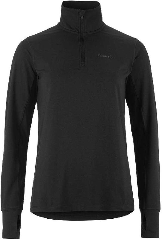 Craft - Flow HZ LS - Jersey - Lange Mouwen - Zacht - Halve Rits