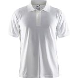 Craft - Classic Pique - Poloshirt - Wit - Polyester