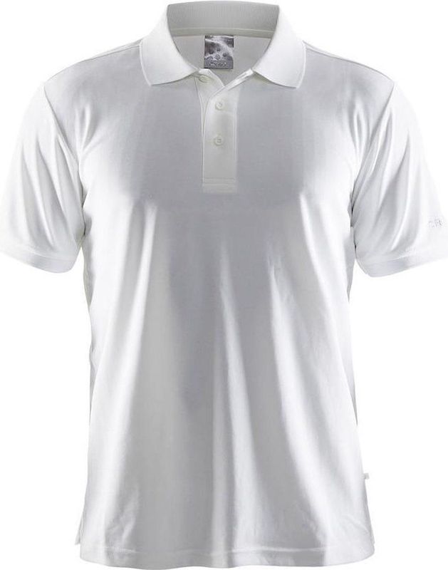 Craft - Classic Pique - Poloshirt - Wit - Polyester