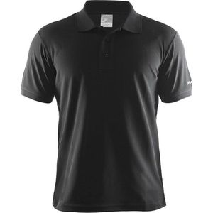 Craft - Classic Pique - Poloshirt - Zwart - Actieve Vochtregulatie