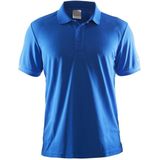 Craft - Classic Pique - Poloshirt - Blauw - Actieve Vochtregulatie