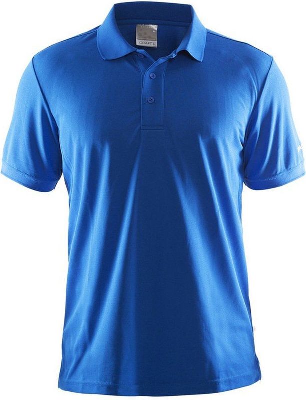 Craft - Classic Pique - Poloshirt - Blauw - Actieve Vochtregulatie
