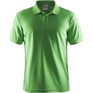 Craft - Classic Pique M - Poloshirt - Groen - Actieve Vochtregulatie