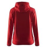 Jas Craft Leisure Full Zip Hood Women Bright Red