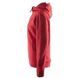 Jas Craft Leisure Full Zip Hood Women Bright Red