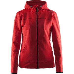 Jas Craft Leisure Full Zip Hood Women Bright Red