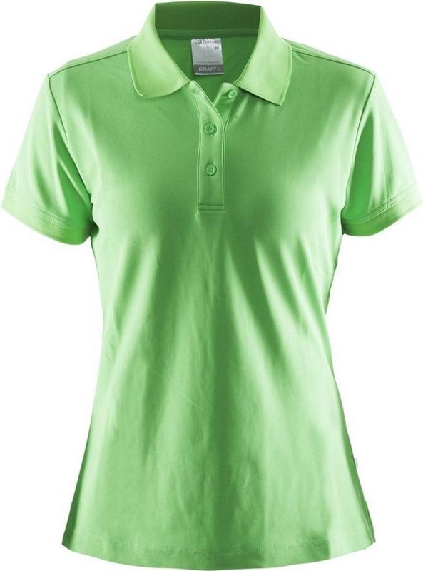 Craft - Classic Pique - Poloshirt - Groen - Vochtafvoerend - Quick-Dry Technologie