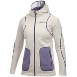 Craft - Active Full Zip Hood - Hardloop Jas - Polar White - Lichtgewicht