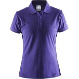 Craft - Classic Pique - Polo - Paars - 100% Polyester - Vochtafvoerend