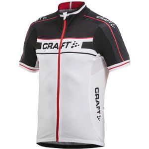 Craft Performance Grand Tour Jersey wit rood Maat XL
