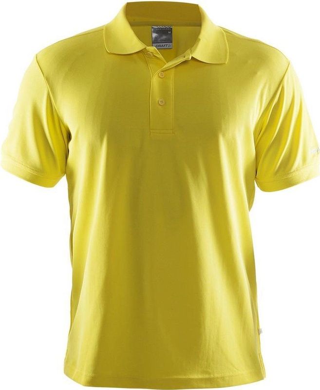 Polo Craft Men Craft Classic Pique Yellow
