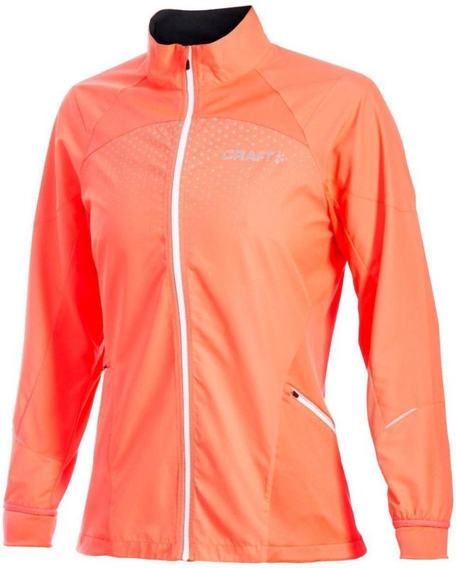 Microvezel Jack - Rood - Polyester - Winddicht en Weersbestendig