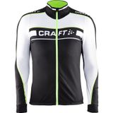 Craft - Grand Tour Fietsshirt - Lange Mouwen - Zwart - Lichtgewicht Materiaal