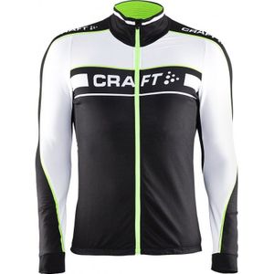 Craft - Grand Tour Fietsshirt - Lange Mouwen - Zwart - Lichtgewicht Materiaal
