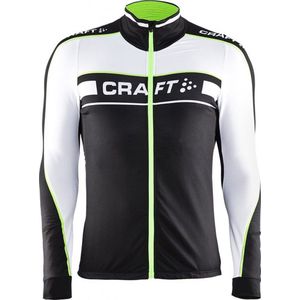 Craft - Grand Tour - Fietsshirt - Lange Mouwen - Zwart - Lichtgewicht Materiaal