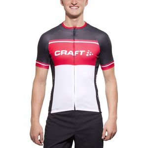 Craft Classic Logo fietsshirt heren wit