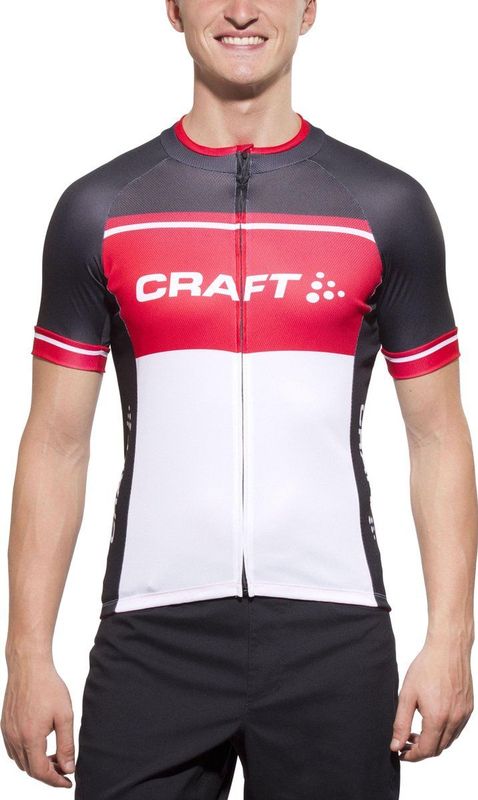 Craft - Classic Logo Jersey - Korte Mouwen - Wit - 100% Polyester