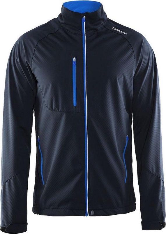 Craft - Bormio Jacket - Jack - Blauw - Polyester - Wind- en Waterdicht
