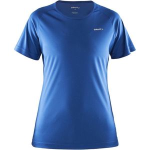 Craft - Prime Tee - T-Shirt - Blauw - 100% Polyester - Sneldrogend