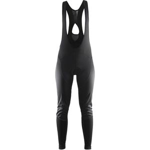 Craft Belle Wind Bibtight dames Zwart - Fietsbroek