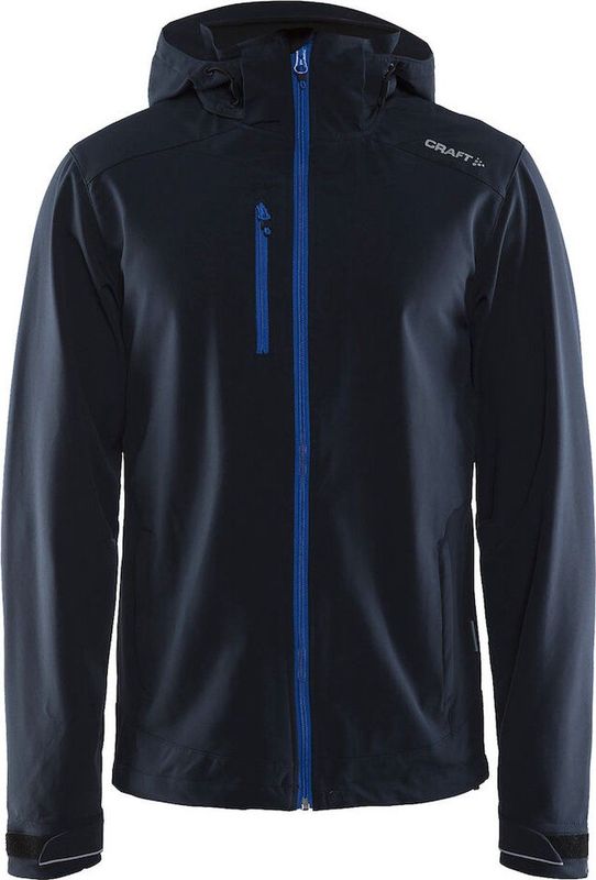 Craft - Light Softshell Jas - Dark Navy - Elastisch Materiaal - Waterdicht