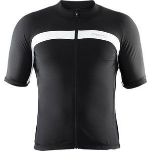 Craft - Velo Jersey - Fiets Shirt - Zwart - Korte Mouw - Normale Pasvorm