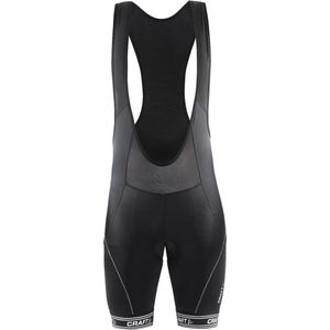 Craft - Velo - Fietsshort - Zwart met Wit - Elastisch - Met Bretels