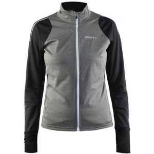 Craft - Belle Jacket - Fietsjack - Grijs - Dames - Volledig Waterdicht