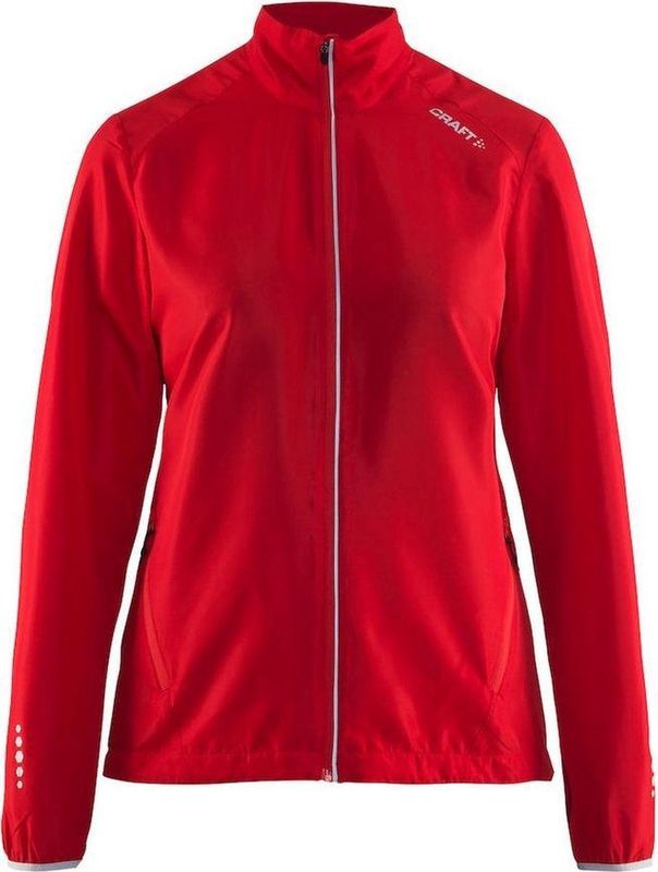 Hardloop Jas - Rood - Textiel - Vrouwen