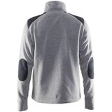 Vest Craft Men Noble Zip Jacket HK Fleece Grey Melange