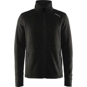 Vest Craft Men Noble Zip Jacket HK Fleece Black Platinum