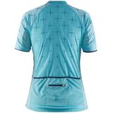 Craft - Belle Glow Jersey - Sportshirt - Blauw - Korte Mouwen