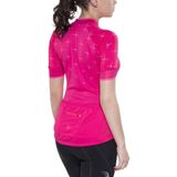 Craft Belle Glow Jersey - Dames - Korte Mouwen - Rood - Geweven UPF 50+
