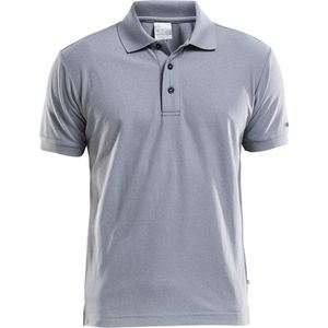 Craft - Classic Pique - Poloshirt - Grijs Melange