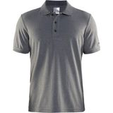 Craft - Classic Pique M - Poloshirt - Grijs - Sportkleding