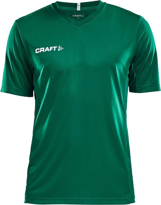 Craft Squad Shirt Korte Mouw Heren - Donkergroen
