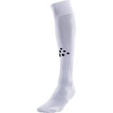 Craft - Squad Sock Solid - Sportsokken - Wit - Vochtafdrijvend Materiaal