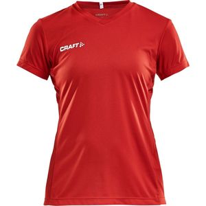 Craft Squad Shirt Korte Mouw Dames - Rood