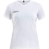 Craft Squad Shirt Korte Mouw Dames - Wit