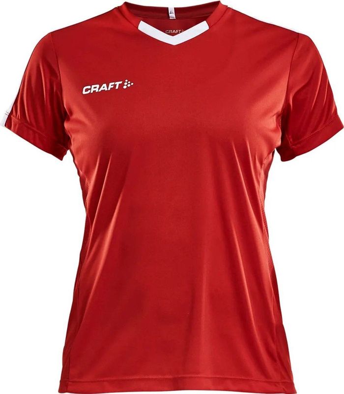 Wedstrijdshirt - Technische Stretchstof - V-hals - Vrouwelijke Snit