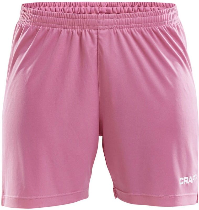 Craft Squad Short Solid dames Sportbroek - Vrouwen - roze/wit