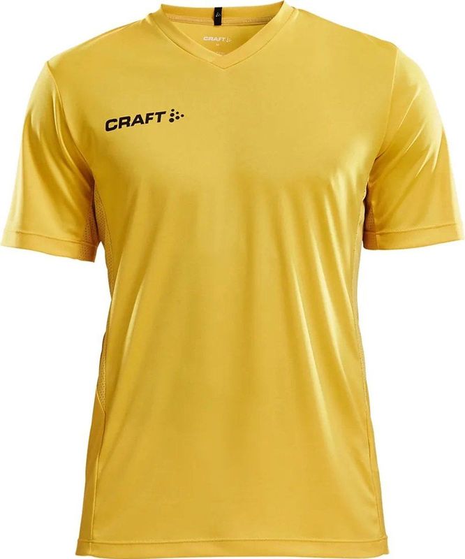 Craft Squad Shirt Korte Mouw Kinderen - Geel 2 128
