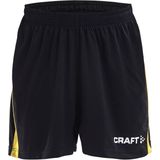 Craft Progress Short Contrast Jr 1905587 - Black/Sweden Yellow