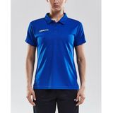 Progress - Polo Pique - Sportshirt - Blauw - Wit - 100% Polyester