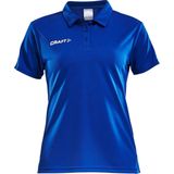 Progress - Polo Pique - Sportshirt - Blauw - Wit - 100% Polyester
