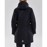 Craft - Damesparka - Lange Gewatteerde Jas - Windbescherming - Duurzaam Waterafstotend