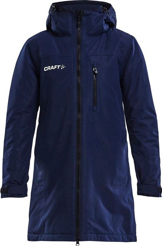 Craft - Kinderparka - Lichte Regenjas - Met Afneembare Capuchon - Vrouwelijke Pasvorm