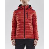 Craft - Isolate Donsjas - Rood - Dames - Wind- en Waterbestendig