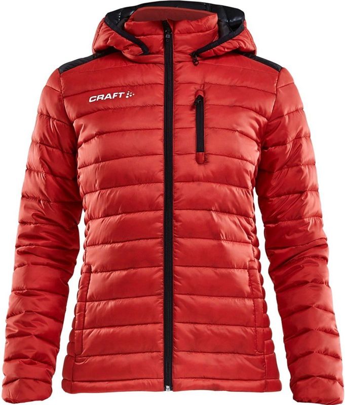 Craft - Isolate Donsjas - Rood - Dames - Wind- en Waterbestendig