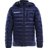 Craft - Isolate - Kinderjas - Lange Gewatteerde Jas - Zwart